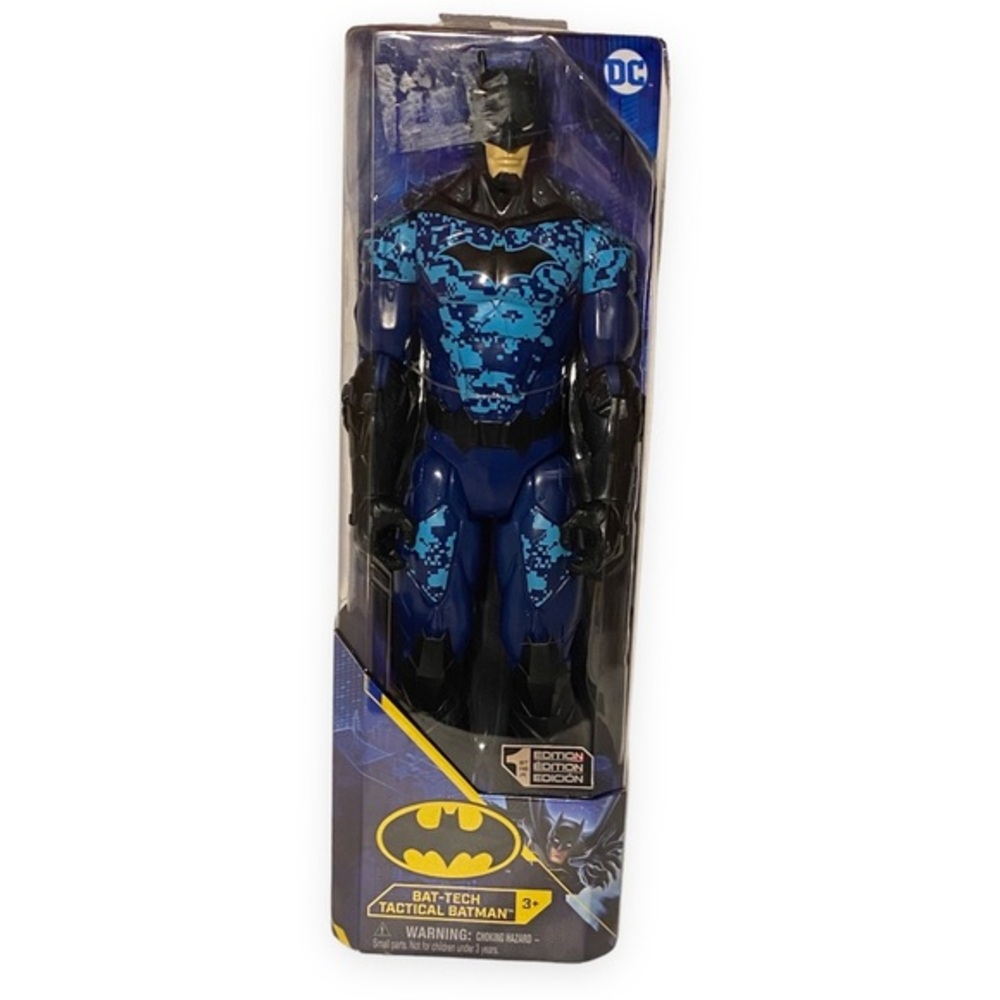 Batman Doll Bat Tech Tactical Blue New In‎ Box